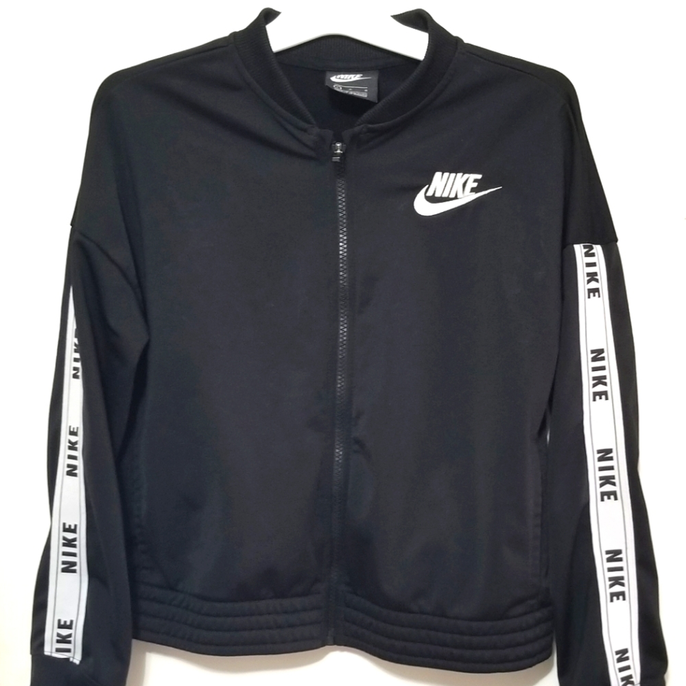 Nike Jacket Black Unisex Kids Size Large